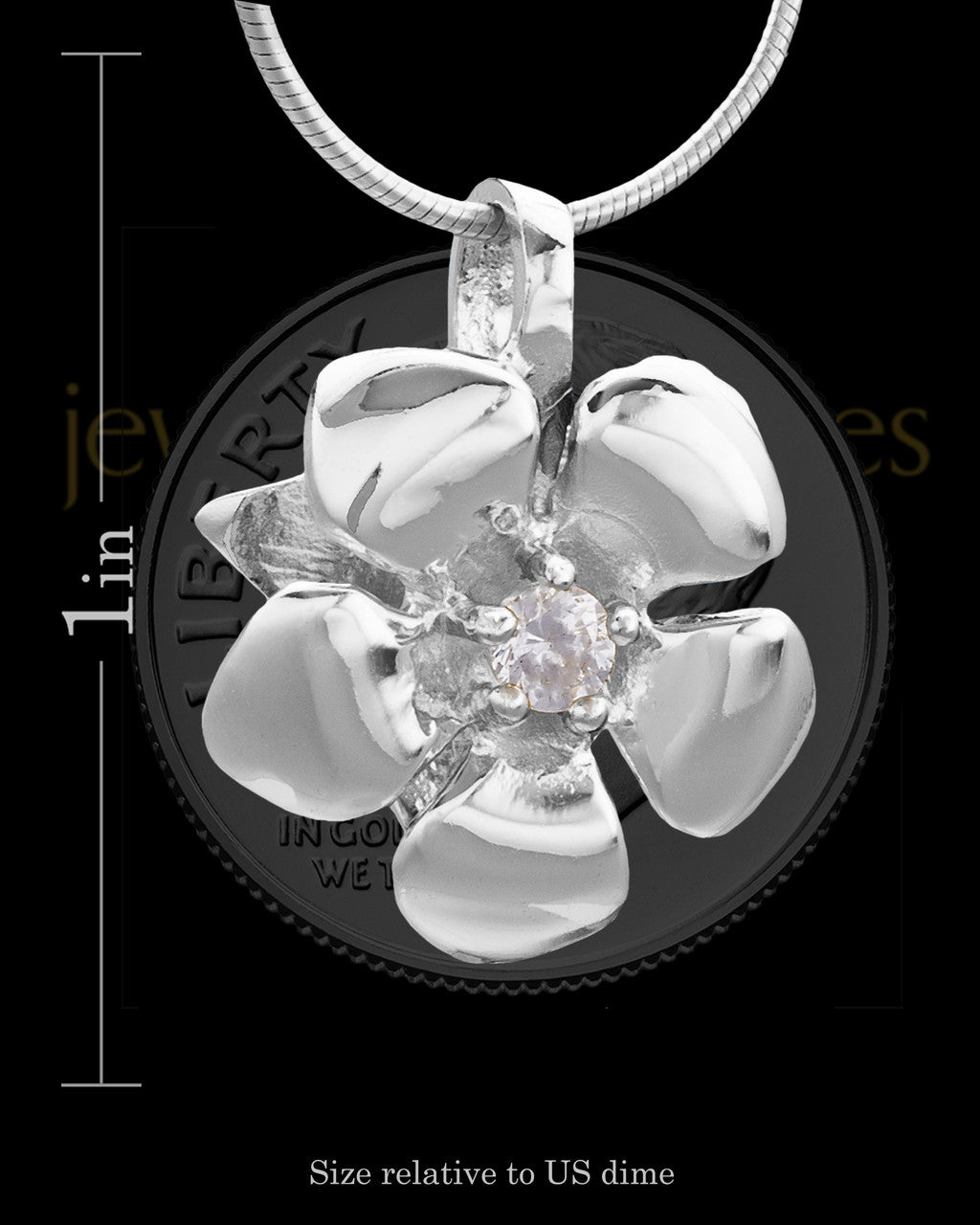 Sterling Silver Blooming Keepsake Jewelry