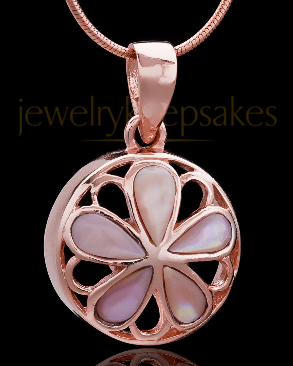 Rose Gold Plated Eden Keepsake Jewelry