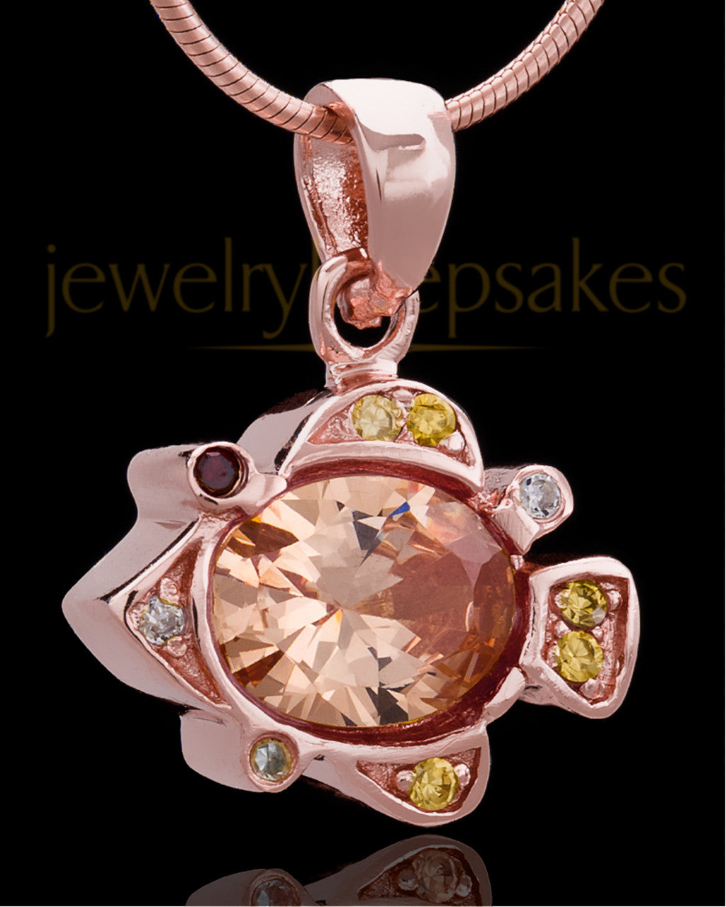 Rose Gold Plated Under the Sea Keepsake Jewelry