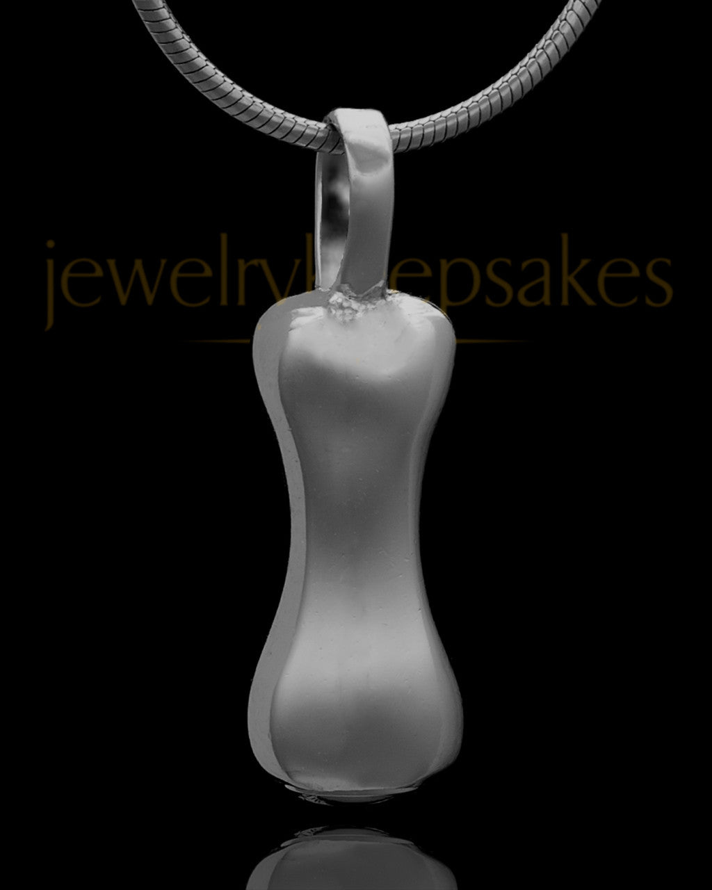 Black Plated Best Pal Bone Keepsake Jewelry