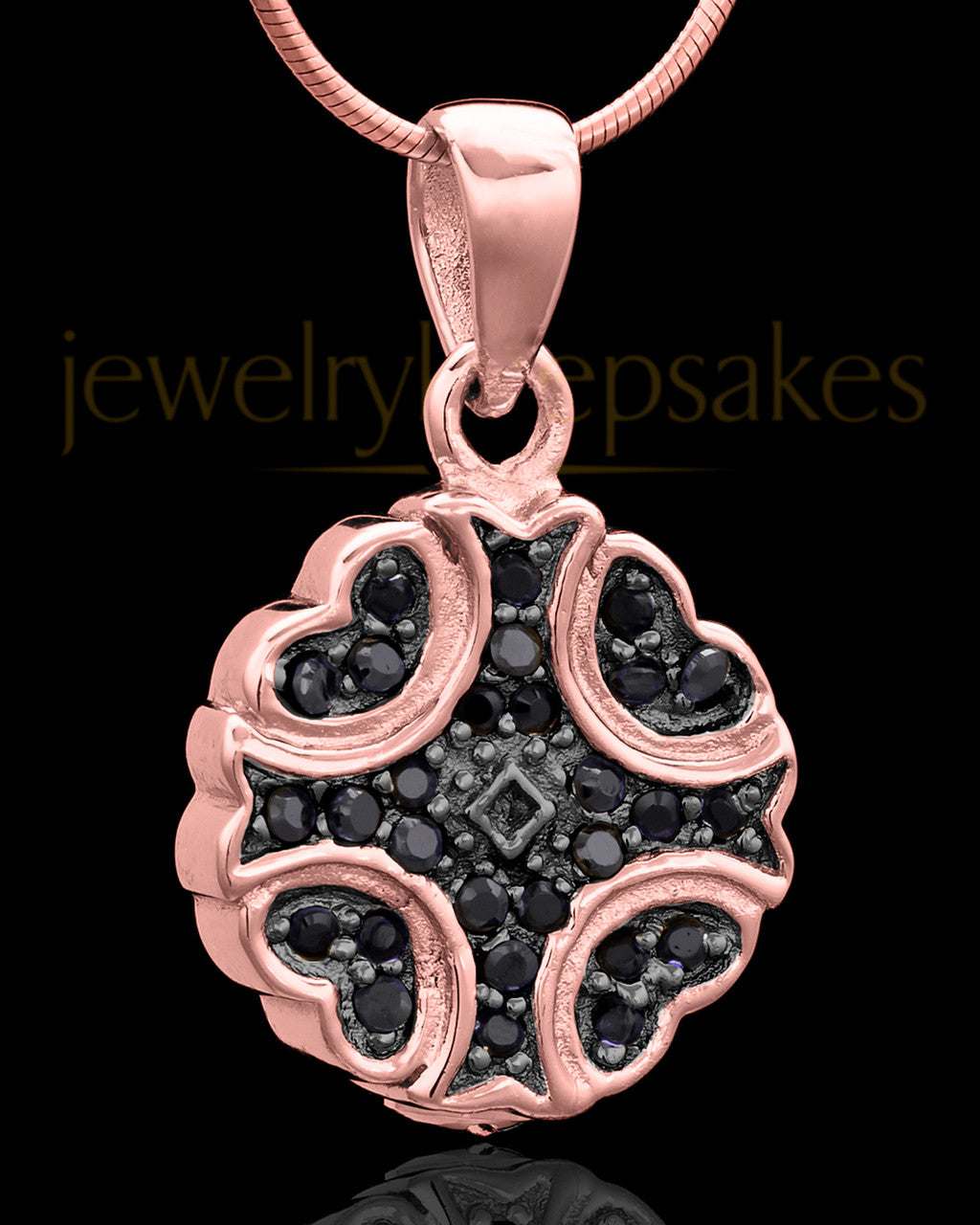 Rose Gold Plated Brilliance Keepsake Jewelry