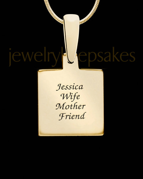 Solid 14K Gold Marion Ash Jewelry