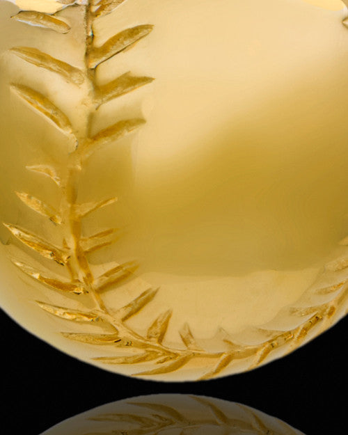 Baseball Urn Pendant in 14 Karat Yellow Gold