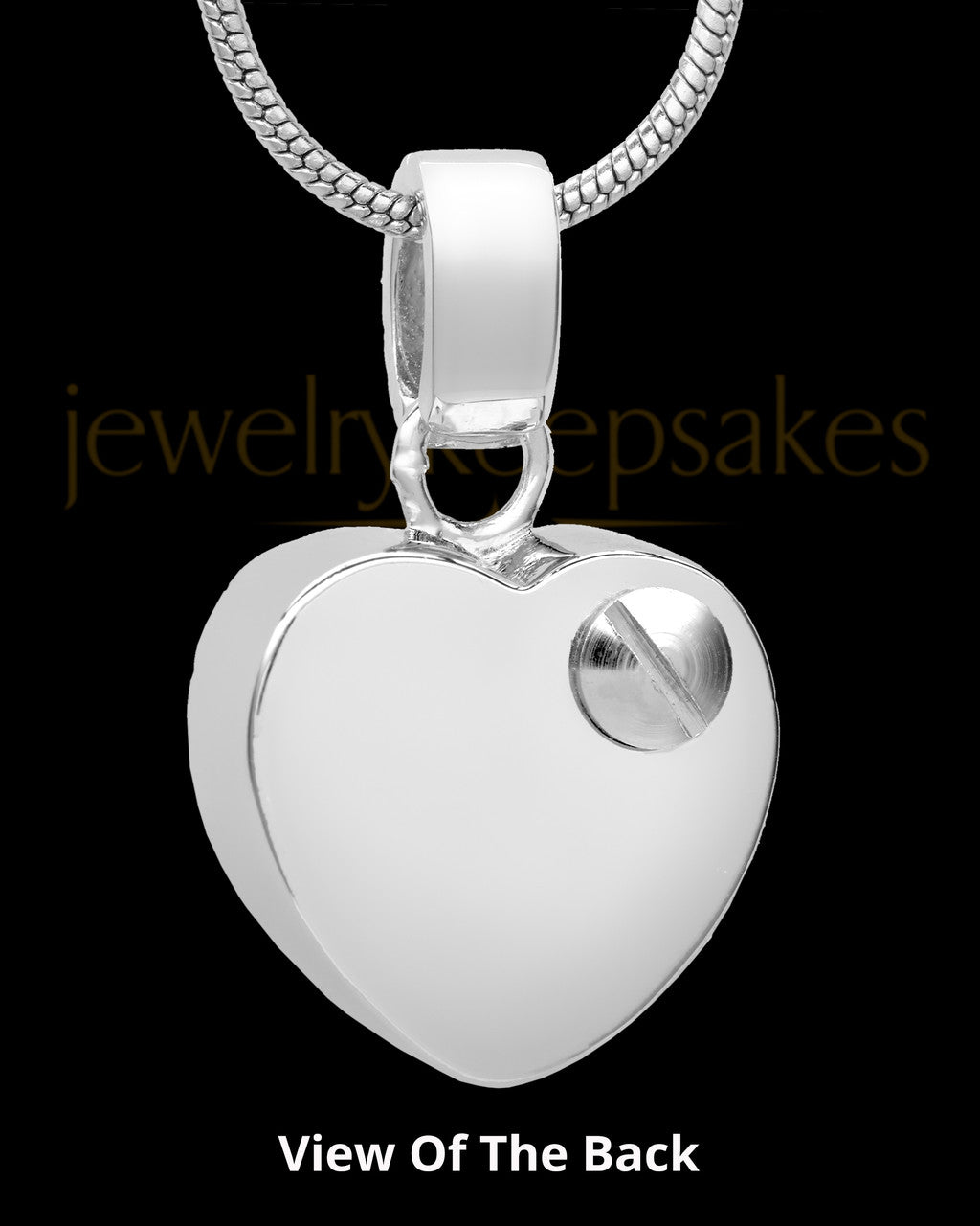 Sterling Silver Seascape Heart Keepsake Jewelry