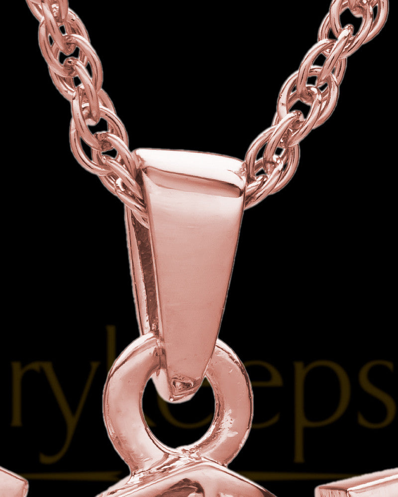 Memorial Pendant 14K Rose Gold Giddy Up