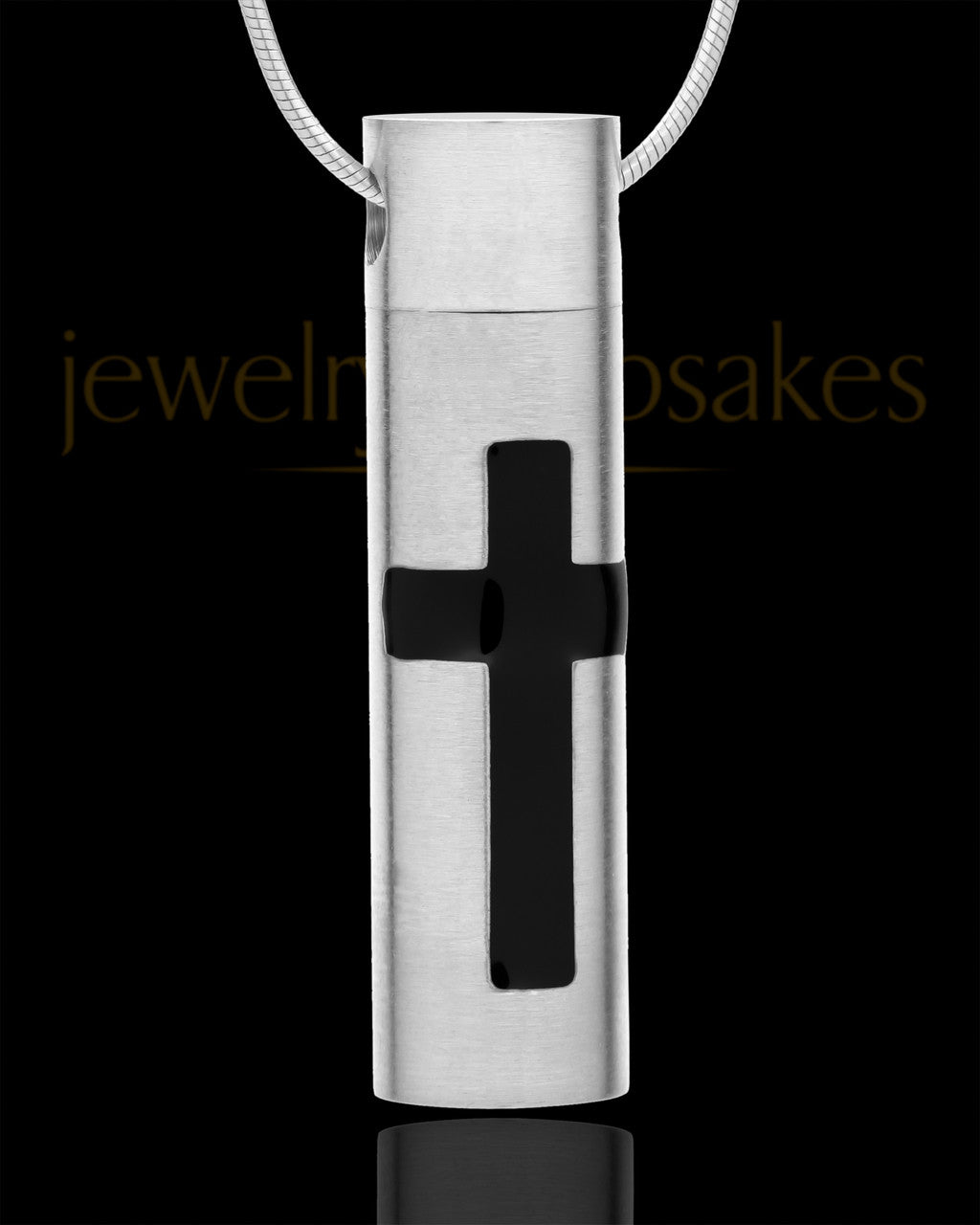 Ash Pendant Stainless Steel Spirited Cylinder - Eternity Collection