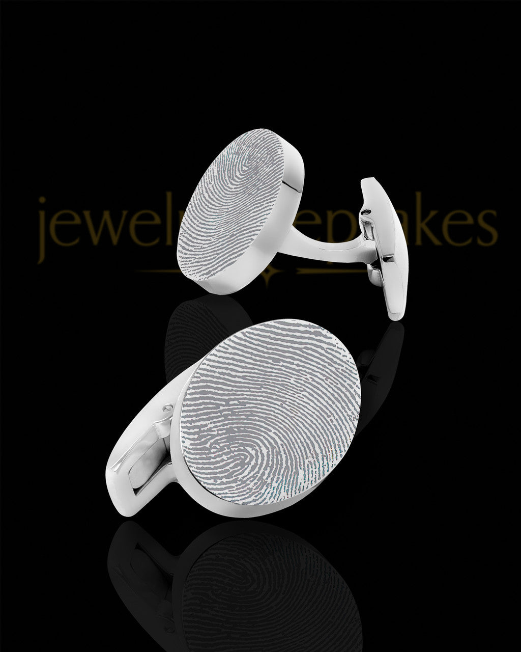 Classy Cuff Links with Thumbprint