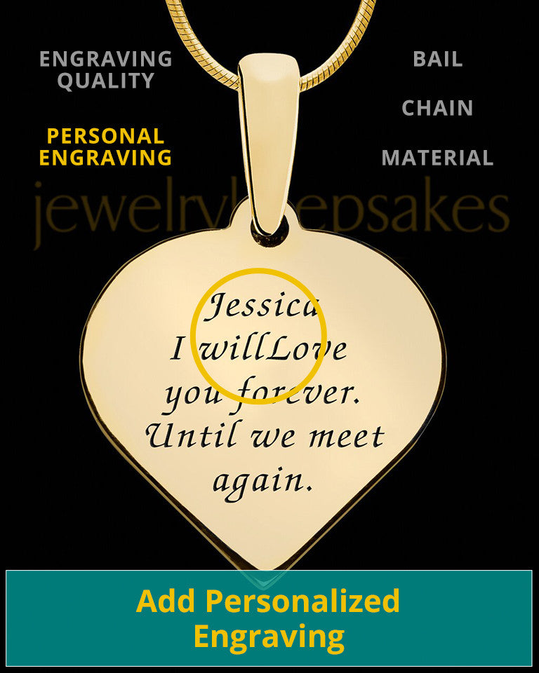 Gold Plated Sterling Fancy Filigree Heart Thumbprint Pendant