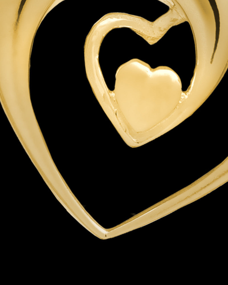 Cremation Keepsake 14K Gold Heartfelt Keepsake