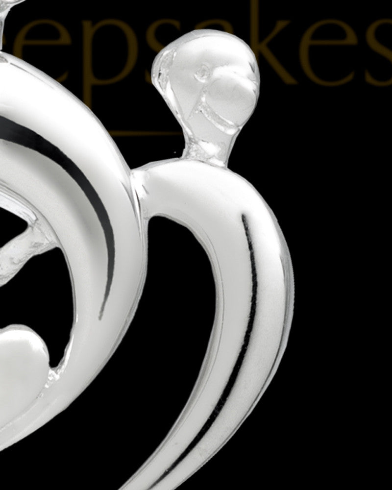 Cremation Keepsake Sterling Silver Heartfelt Keepsake