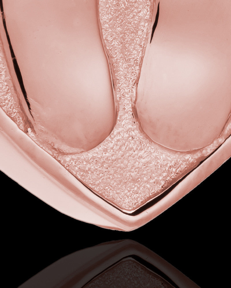 Cremation Pendant 14K Rose Gold In My Heart Keepsake