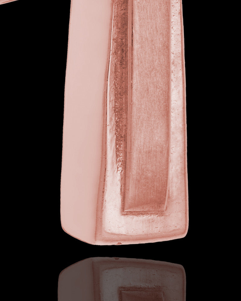 Urn Jewelry 14K Rose Gold Gold Two Cross Keepsake