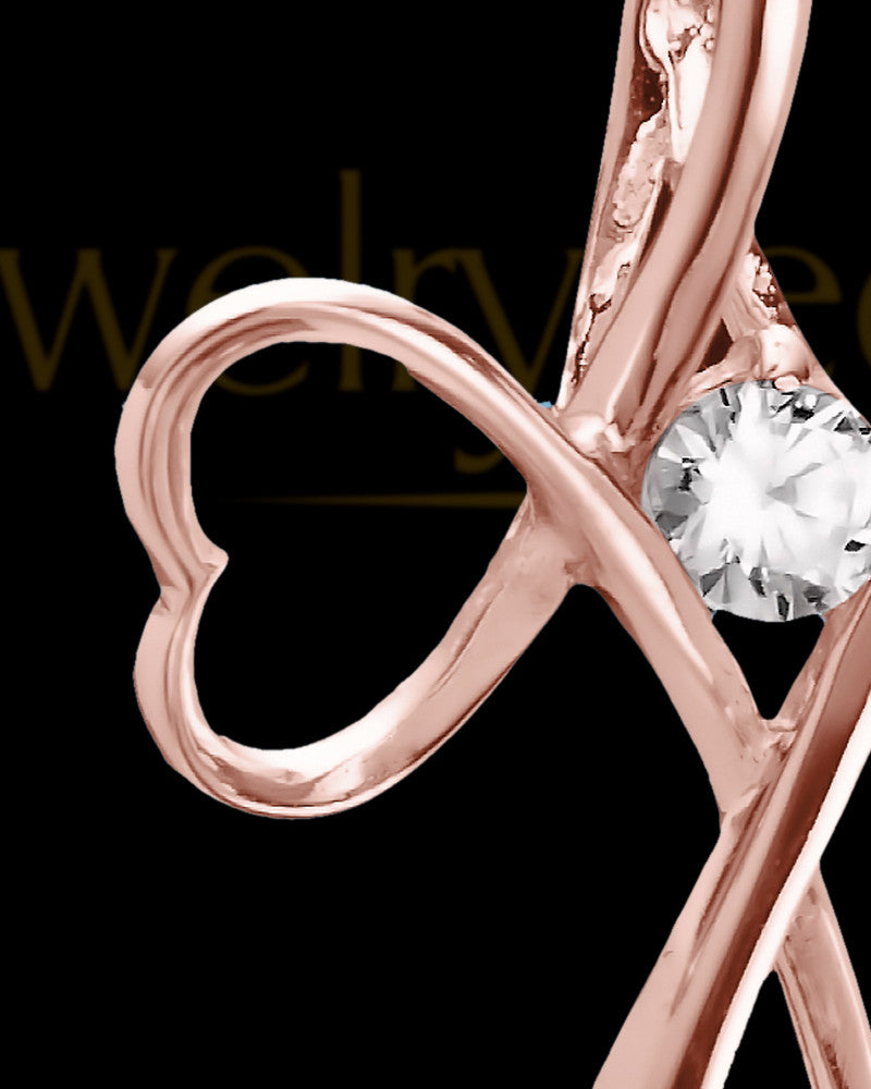 14K Rose Gold Forever in My Heart Keepsake Jewelry