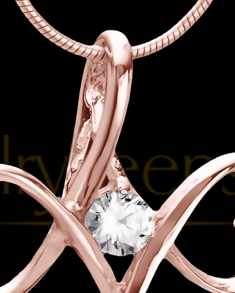 14K Rose Gold Forever in My Heart Keepsake Jewelry