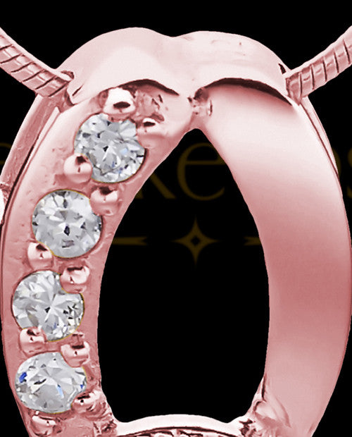 Rose Gold Plated Always Cremation Urn Pendant