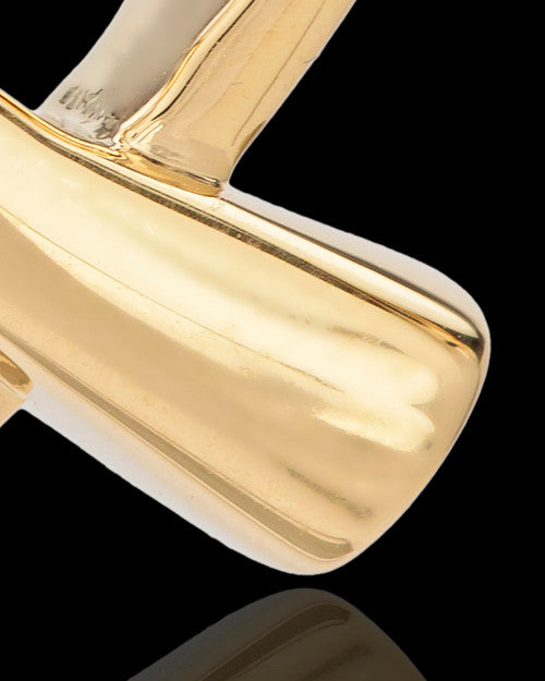 14K Gold Ribboned Heart Remembrance Urn Pendant