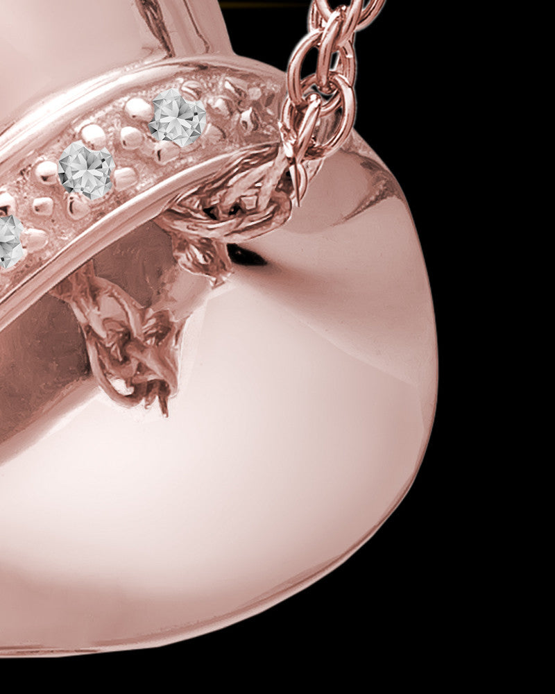 14K Rose Gold Abiding Heart Keepsake