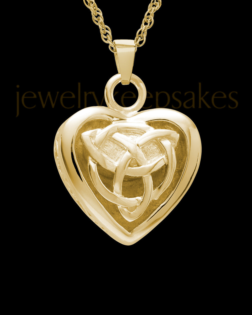 Warm and Tender 14k Gold Heart Keepsake
