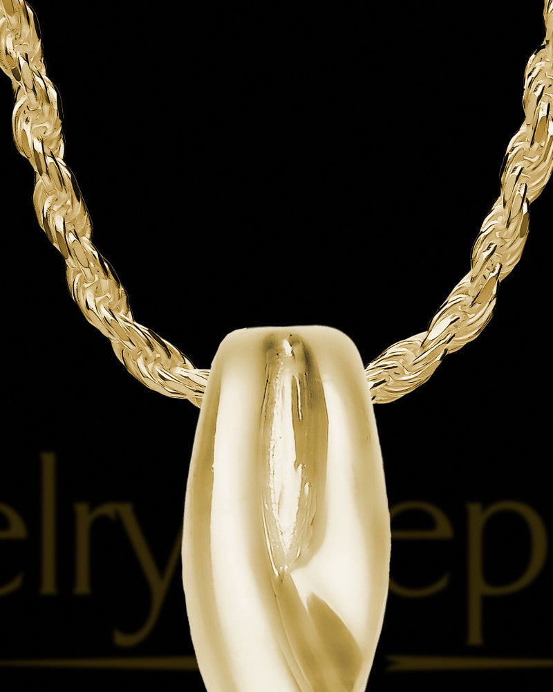 Gold Plated Soft Spoken Cremation Necklace