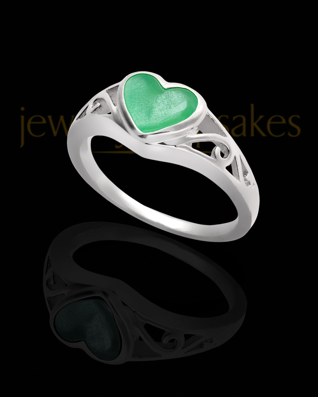 Ladies Fairmeadow Sterling Silver Ring For Ashes