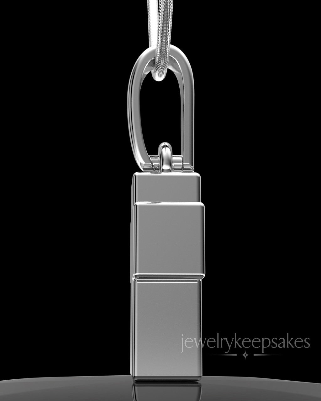 Sterling Silver Blessed Permanently Sealed Waterproof Cross