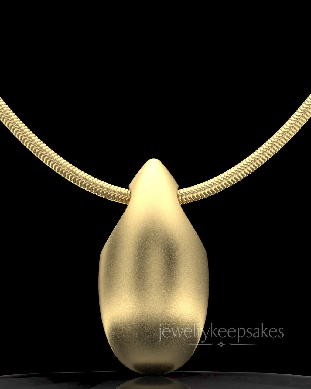 Gold Plated Natural Tear Permanently Sealed Waterproof Jewelry