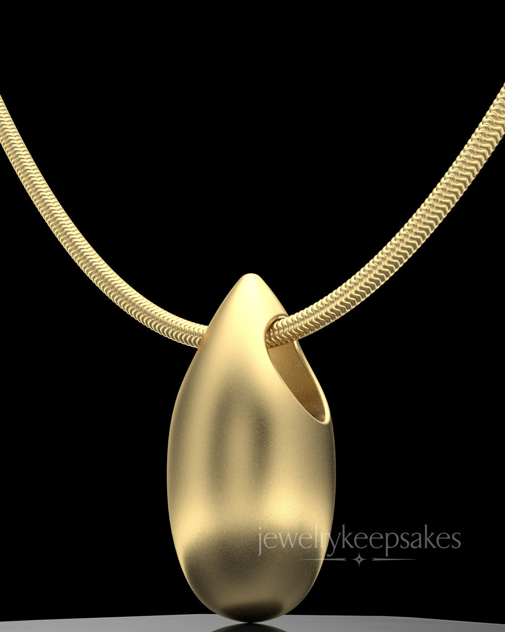 Gold Plated Natural Tear Permanently Sealed Waterproof Jewelry