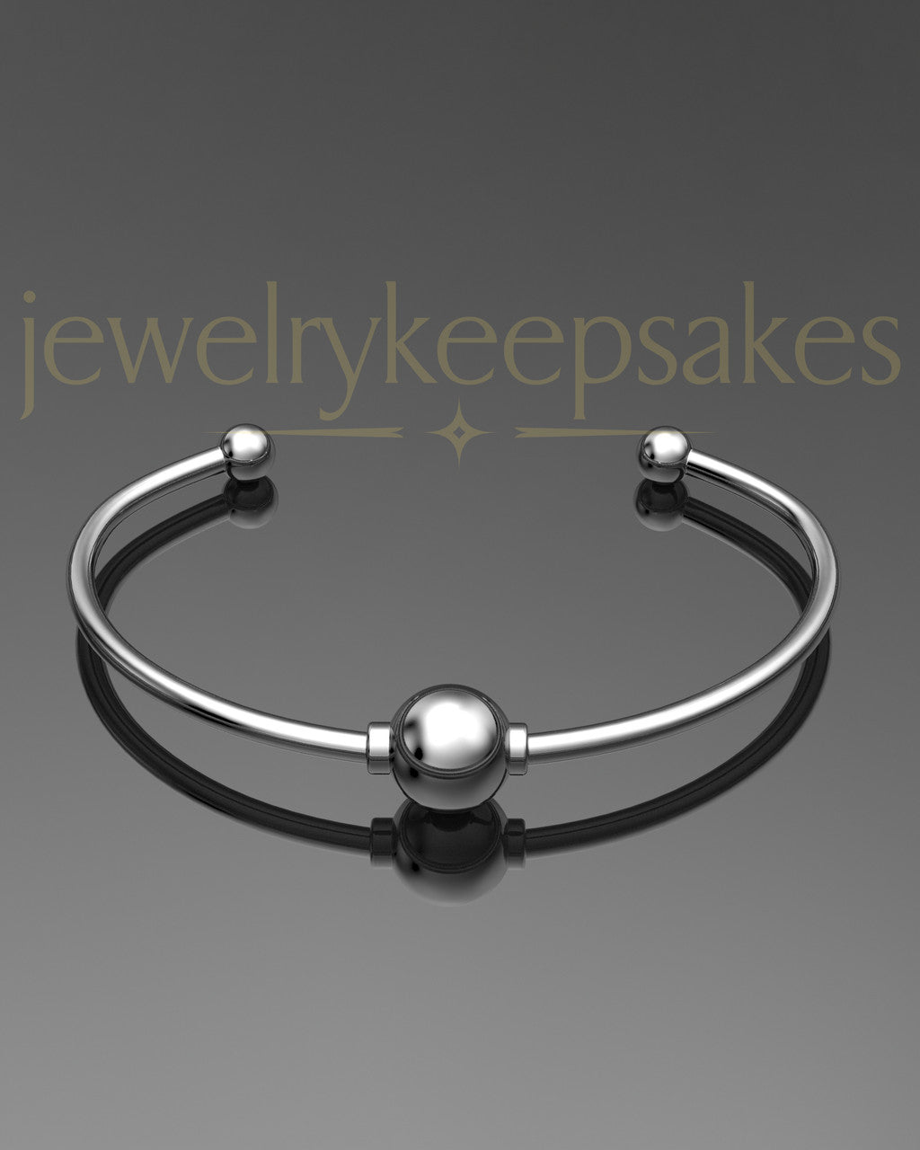 Solid 14k White Gold Cape Bracelet Keepsake Jewelry