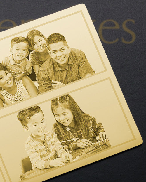Gold Blessings Wallet Card