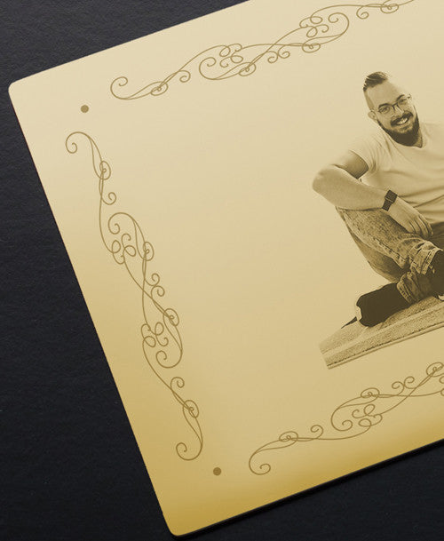 Gold Affection Wallet Card
