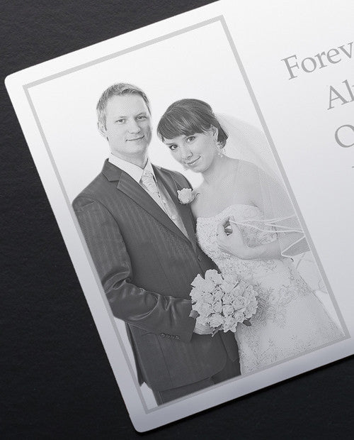 Silver Reflections Wallet Card