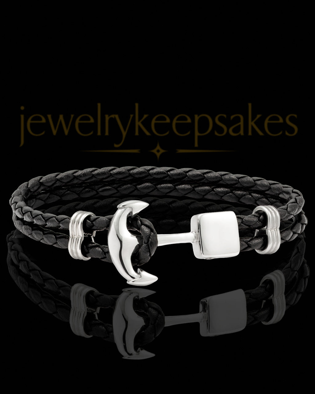 Stainless Steel Anchored Bracelet Keepsake Jewelry