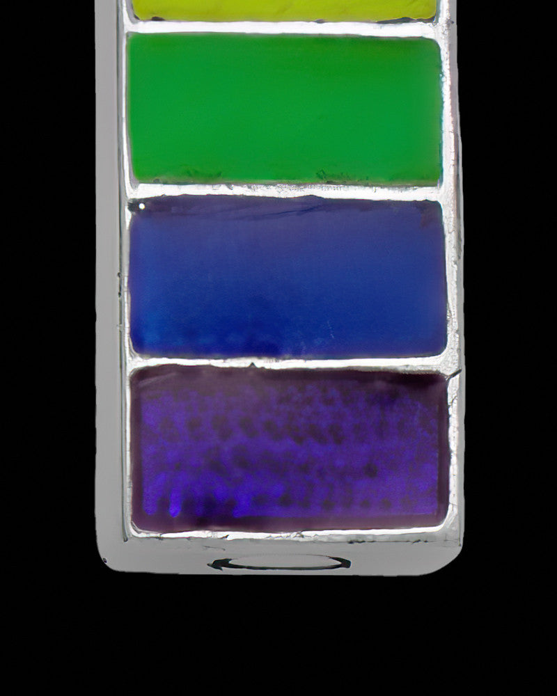Sterling Silver Full Spectrum Charm For Ashes