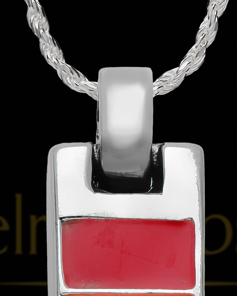 Sterling Silver Full Spectrum Charm For Ashes