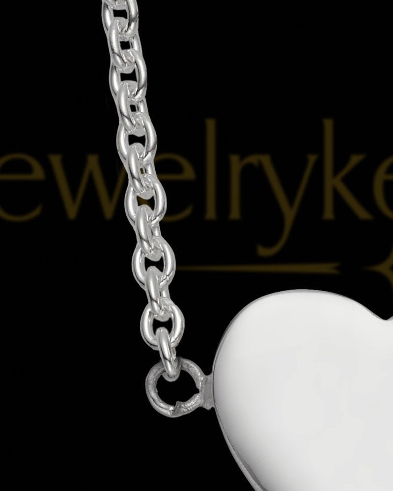 Kachinas Sterling Silver Heart Charm For Ashes