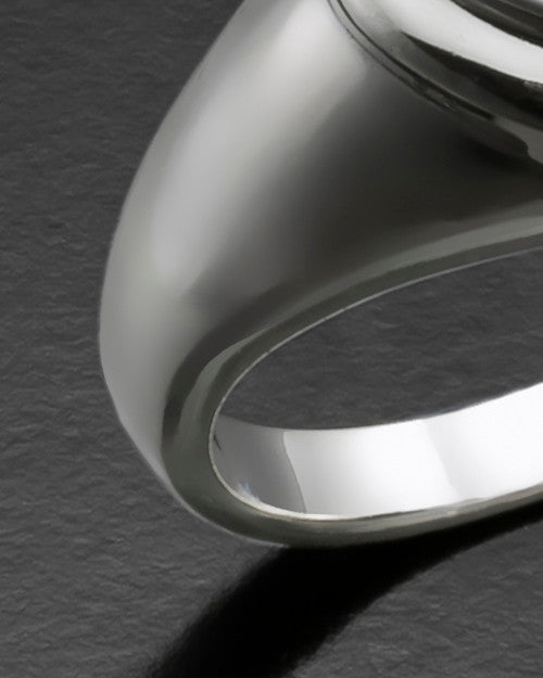 Ladies  White Gold  Forever Love Memorial Ring