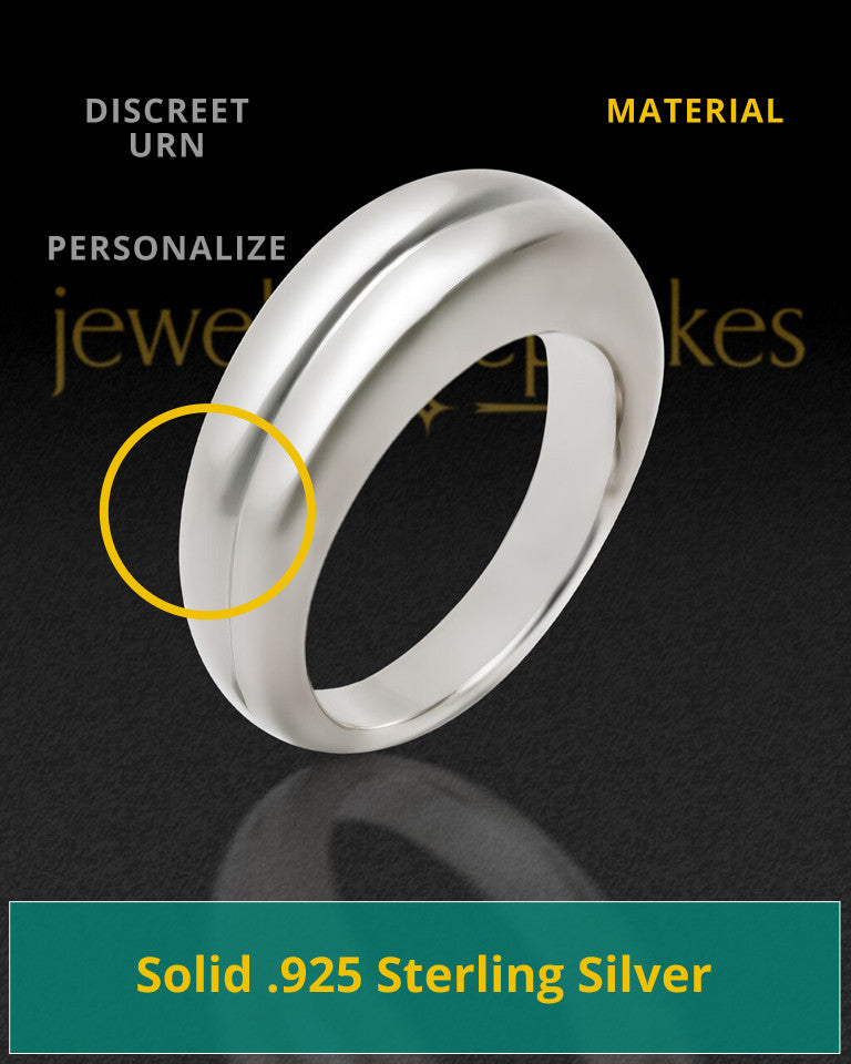 Men's Silver Pacific Keepsake Ring