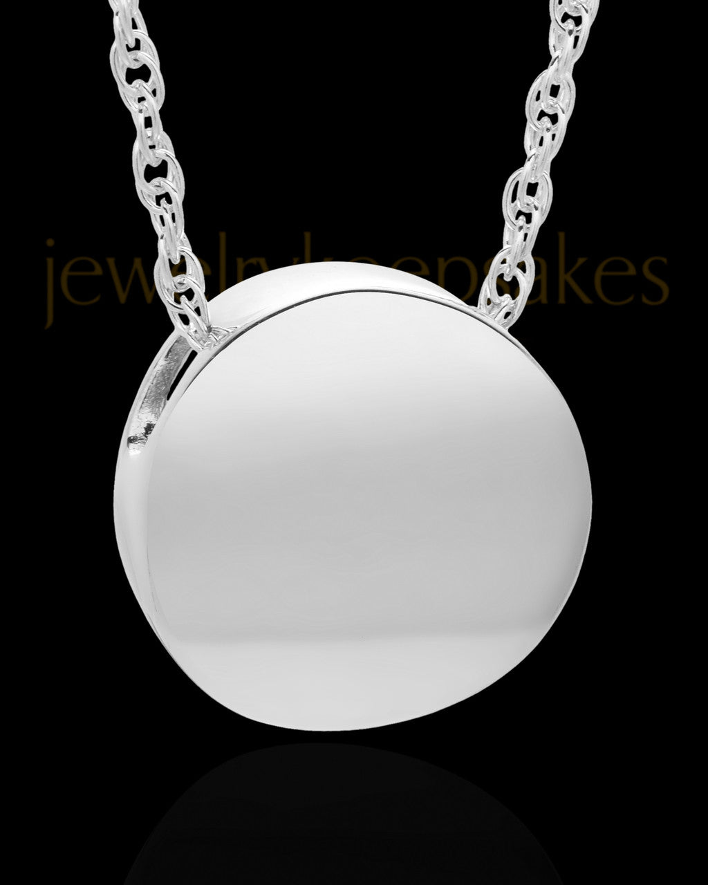 Cremation Jewelry Sterling Silver Spherical Keepsake