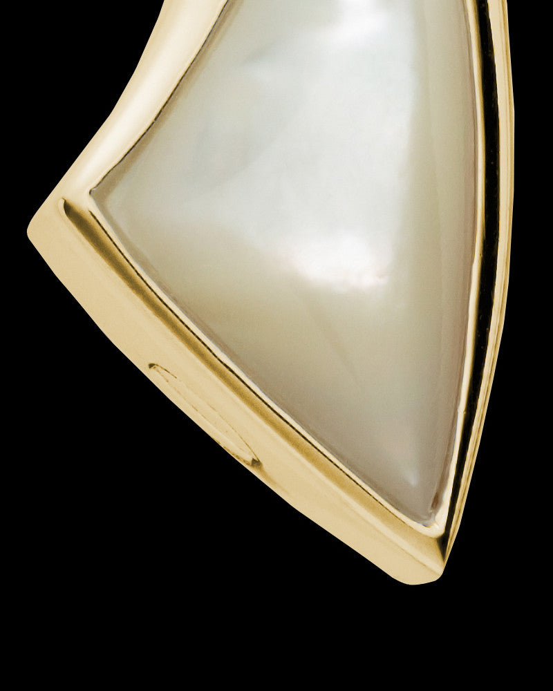 Cremation Charm 14K Gold Sail Away Keepsake