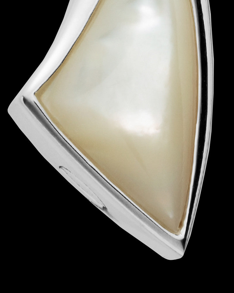 Cremation Charm 14K White Gold Sail Away Keepsake