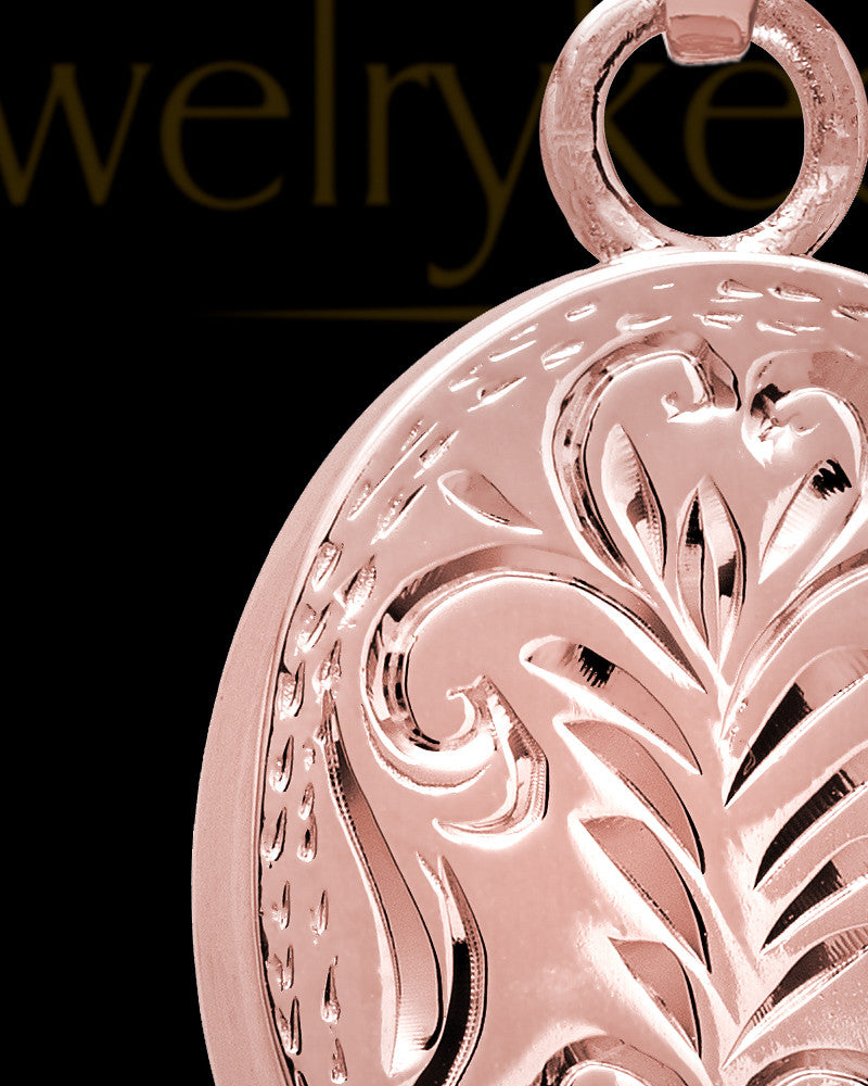 Cremation Ash Jewelry 14K Rose Gold Majesty Round Keepsake