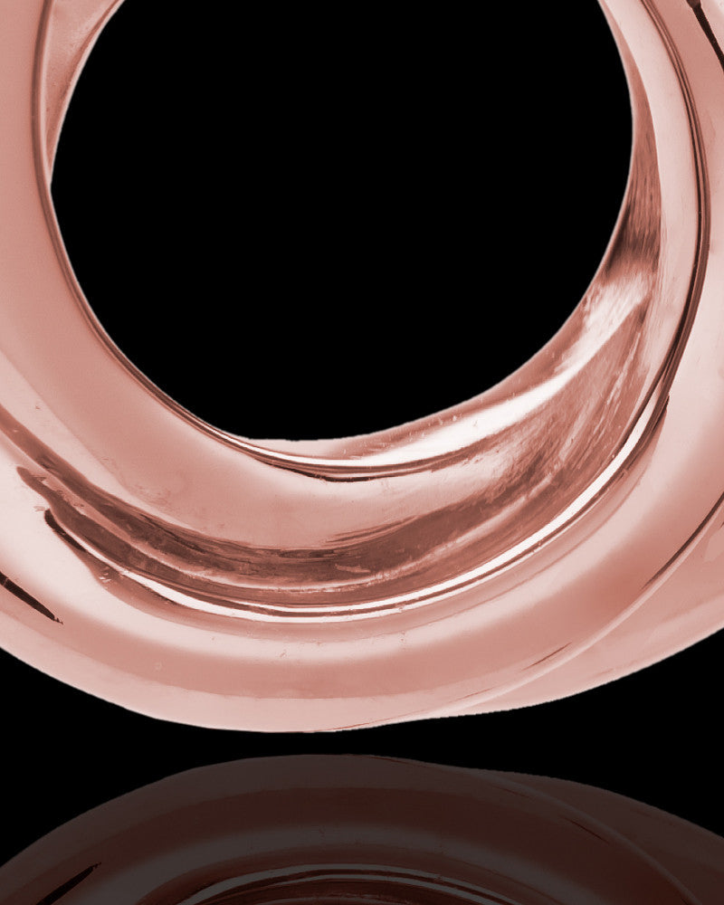 Urn Pendant 14K Rose Gold Ringed Eternity