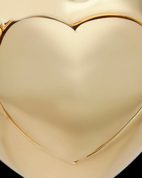 Purity Heart Cremation Jewelry 14K Yellow Gold