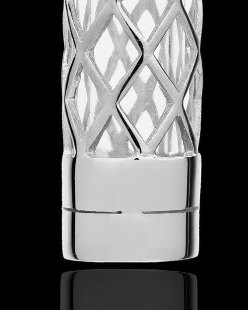 Adoration Cylinder Cremation Jewelry in 14K White Gold