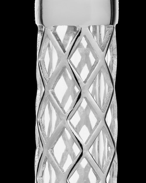 Adoration Cylinder Cremation Jewelry in 14K White Gold