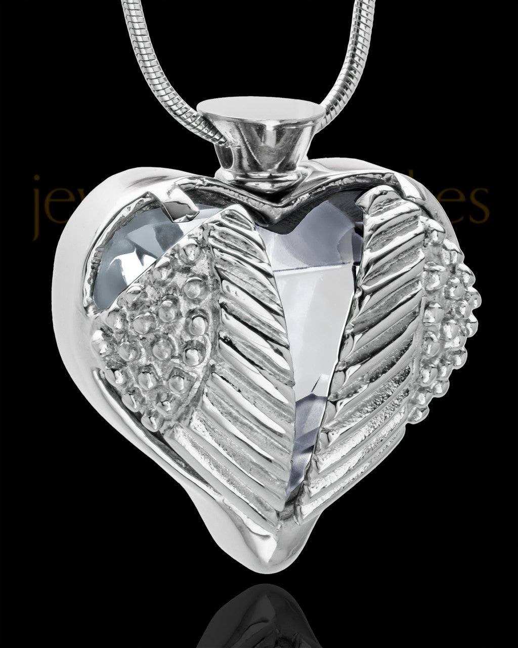 Stainless Steel Clear Fond Emotions Jewelry Keepsake