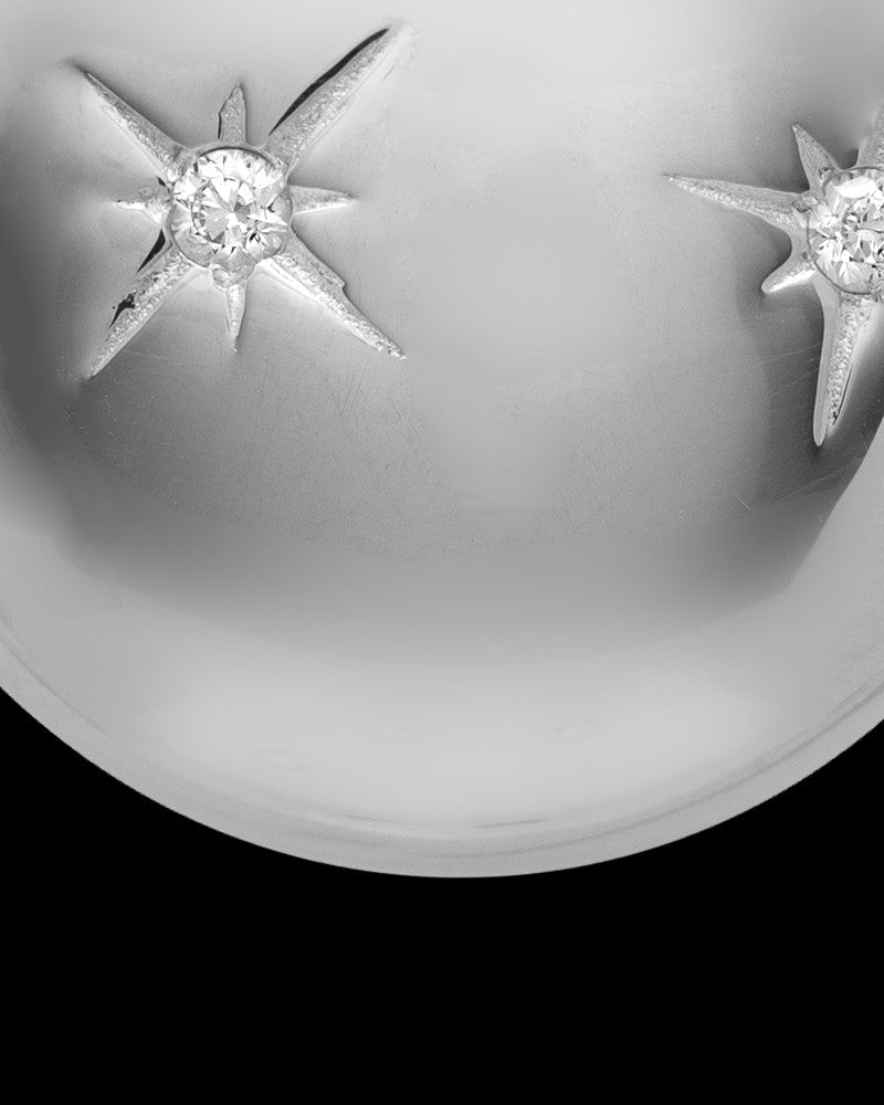 Keepsake Pendant Starburst Sterling Silver - Engravable