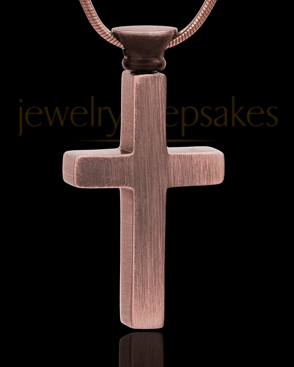 Remembrance Pendant Stainless Steel Antique Copper Memorable Cross
