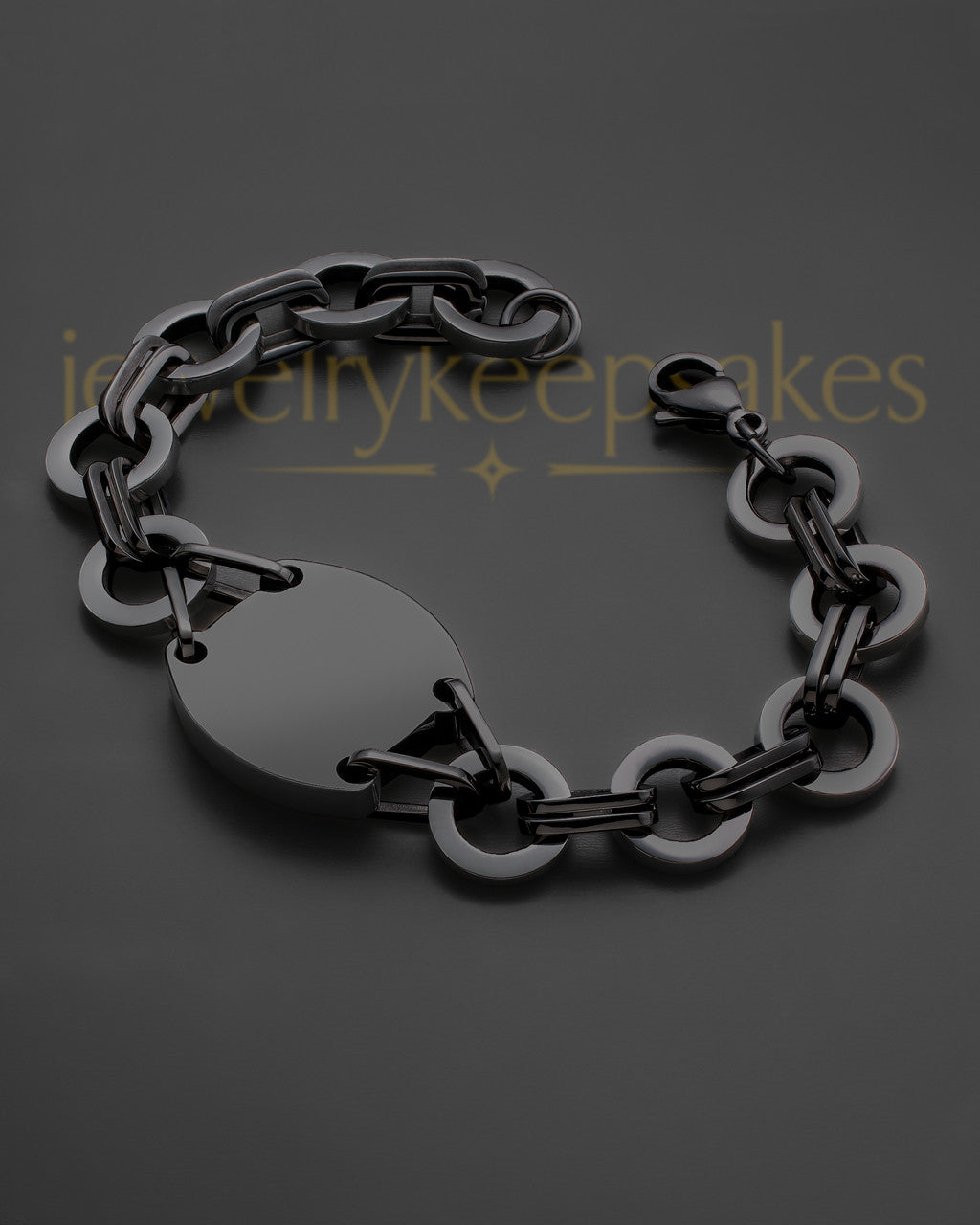 Black on Black Dedicated Bracelet