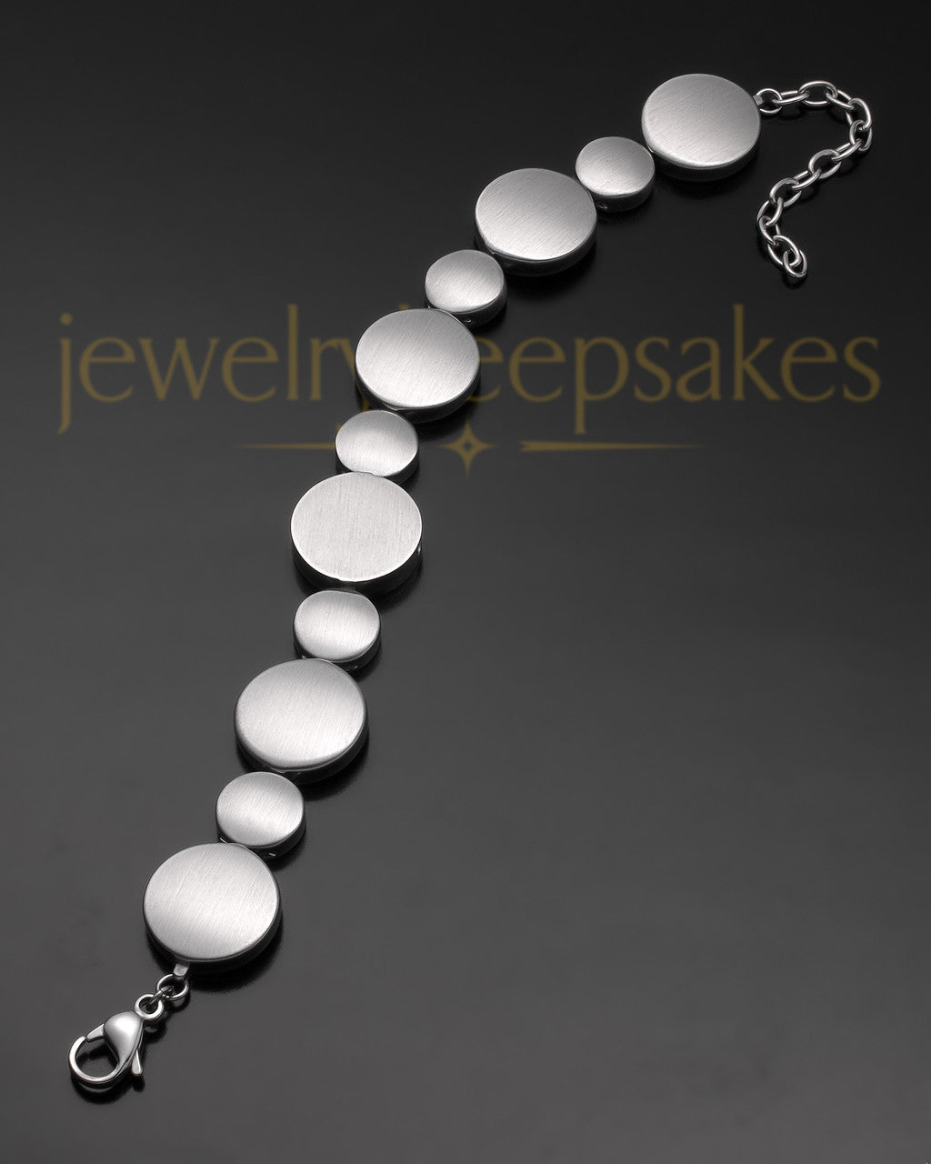 Satin Finish Stainless Steel Shining Light Bracelet